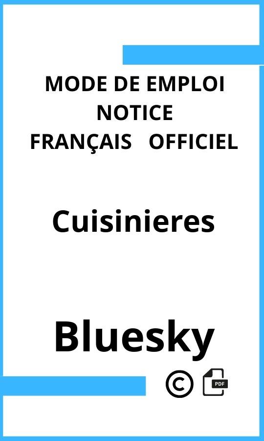 Cuisinieres Bluesky Mode d'emploi Français