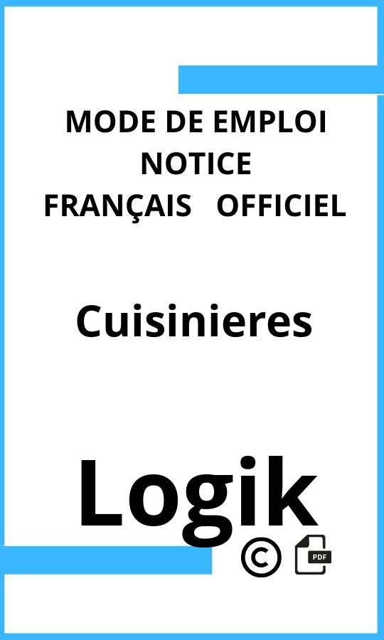 Mode d'emploi four Logik Cuisinieres Français