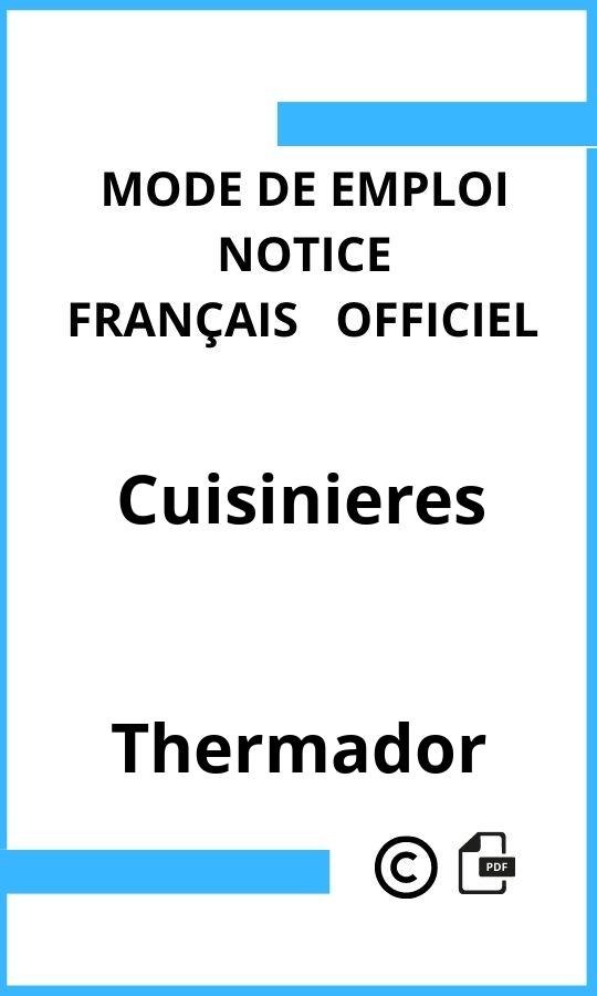 Thermador Cuisinieres Mode d'emploi Français