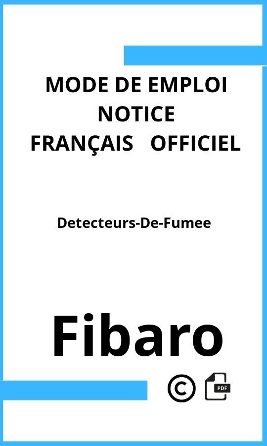 Mode d'emploi four Fibaro Detecteurs-De-Fumee Français