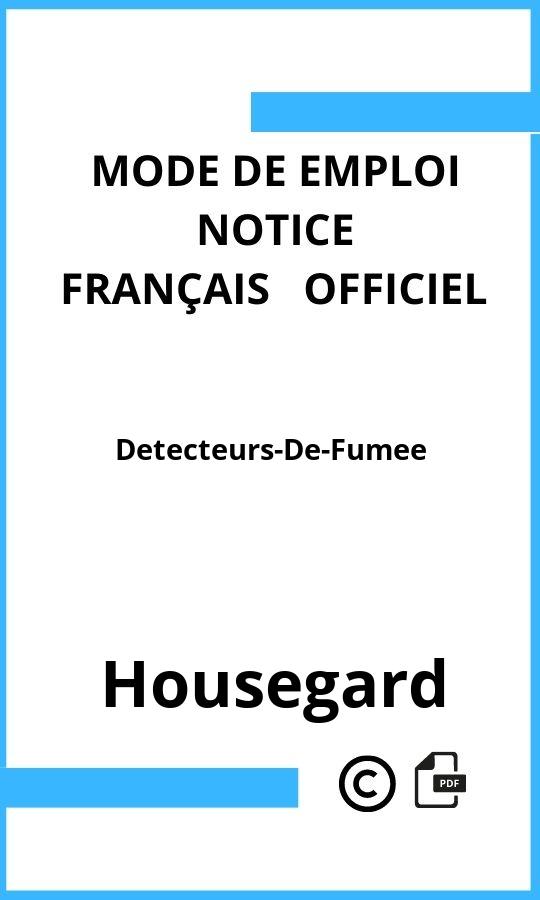 Mode d'emploi four Detecteurs-De-Fumee Housegard Français