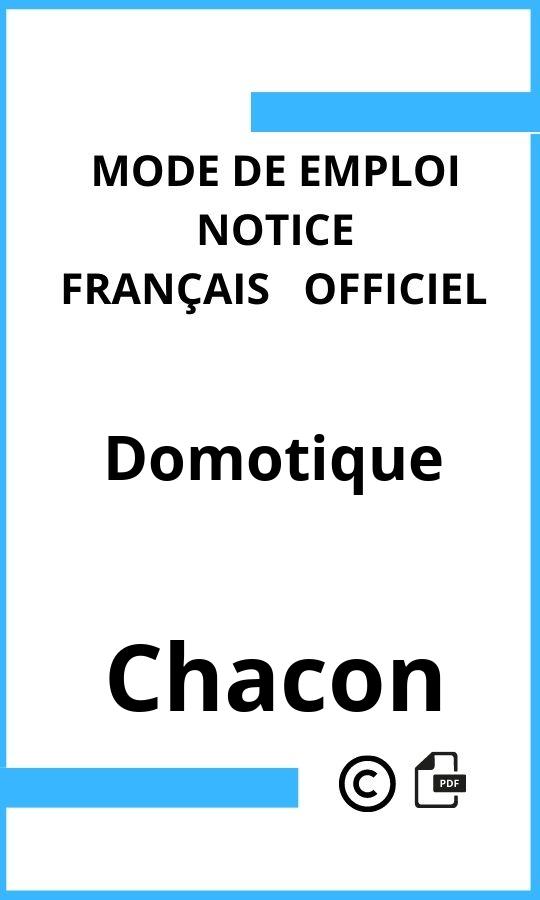 Mode d'emploi four Chacon Domotique Français