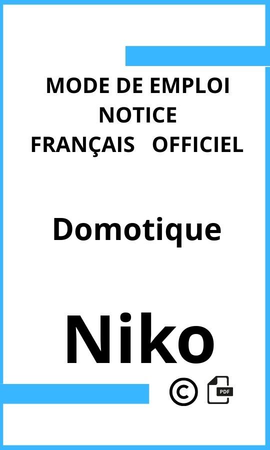 Niko Domotique Mode d'emploi Français