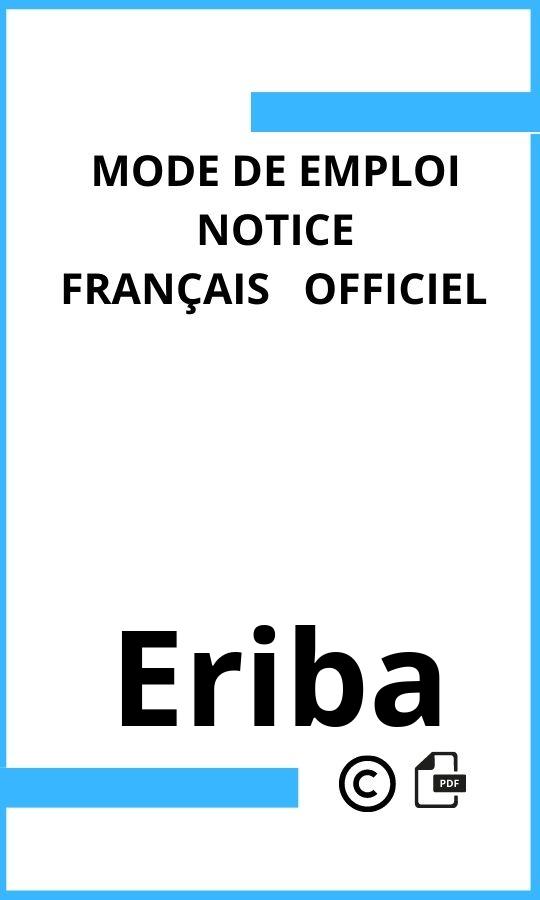 Eriba  Mode d'emploi Français