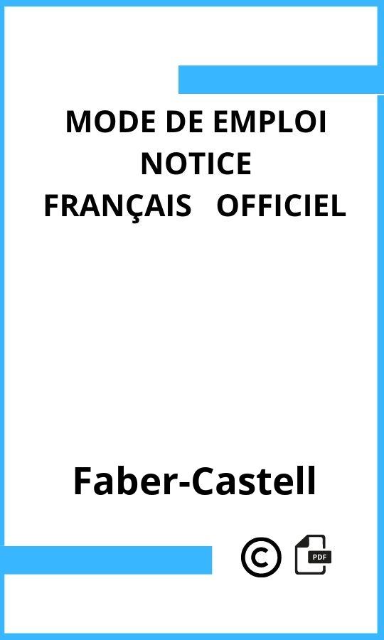 Mode d'emploi four  Faber-Castell Français