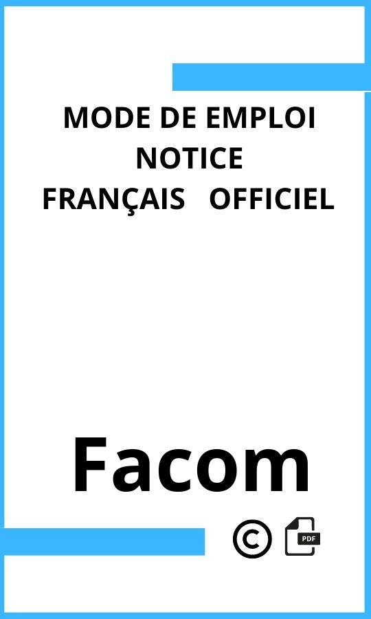 Mode d'emploi four Facom  Français