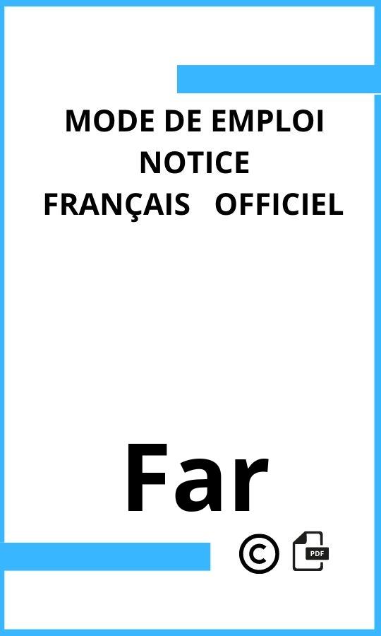 Far  Mode d'emploi Français