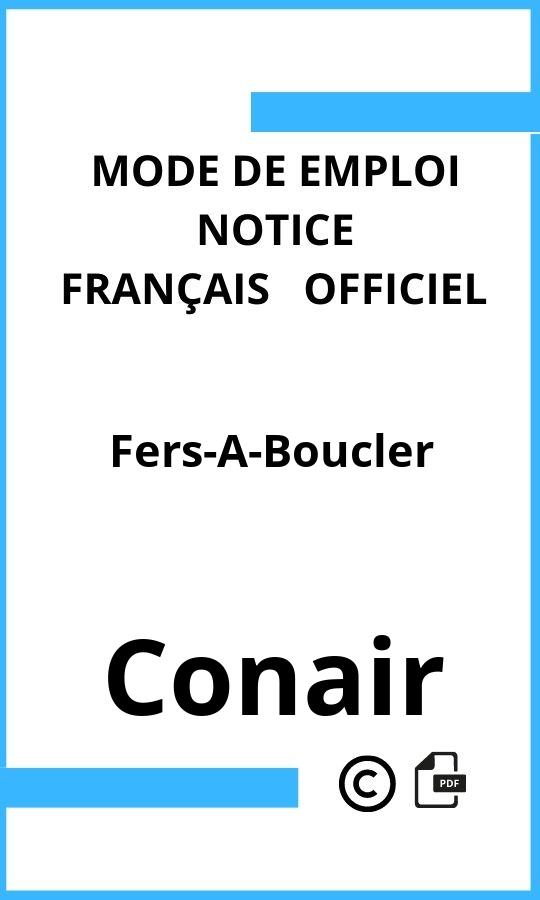 Mode d'emploi four Conair Fers-A-Boucler Français