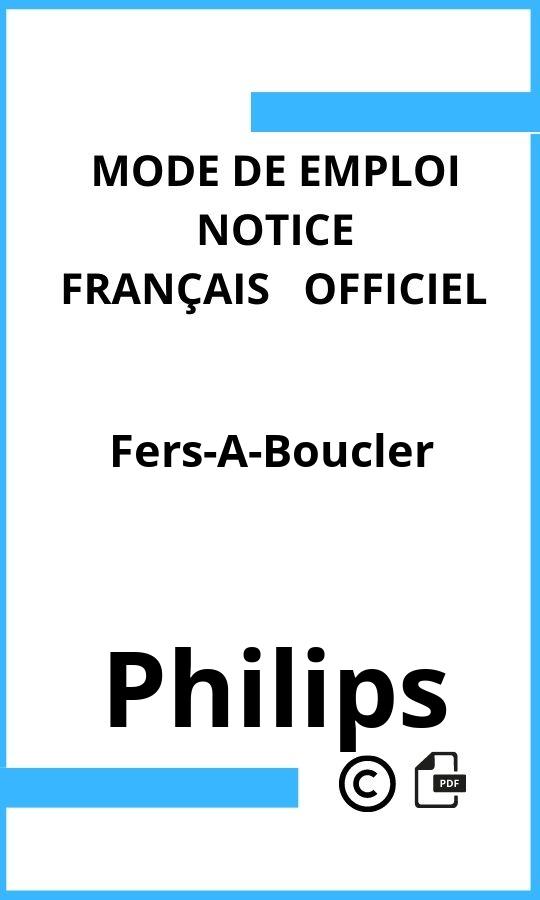 Fers-A-Boucler Philips Mode d'emploi Français