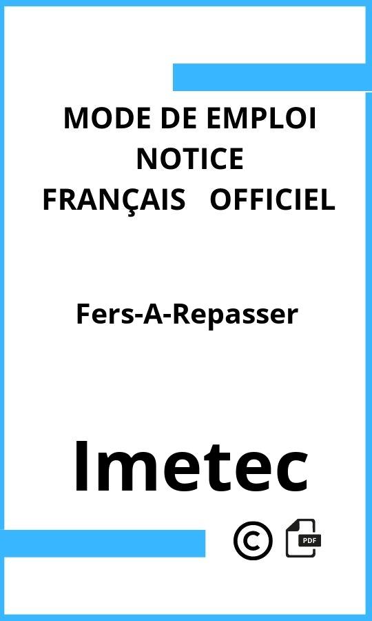 Fers-A-Repasser Imetec Mode d'emploi Français