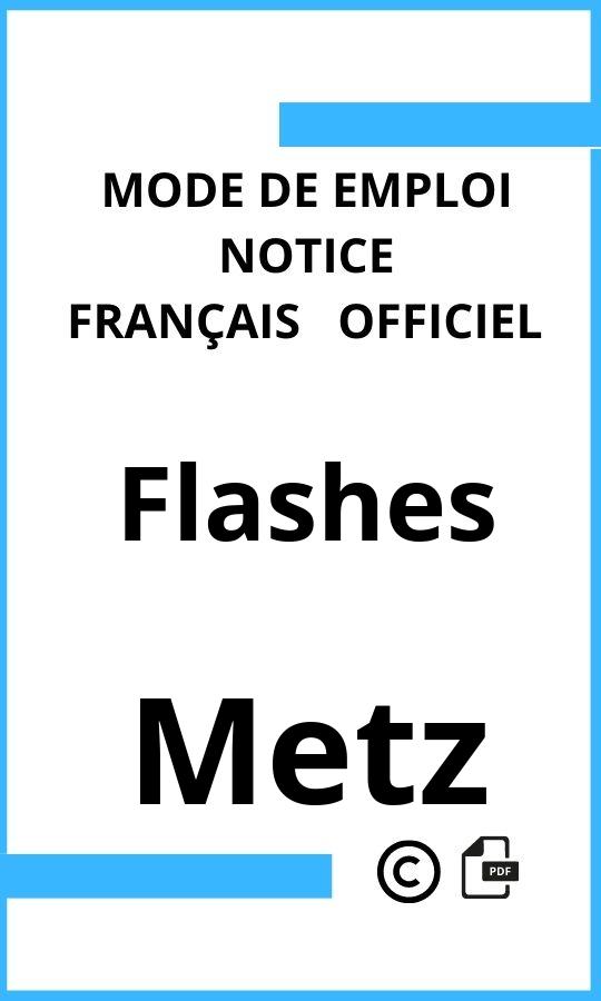 Mode d'emploi four Metz Flashes Français