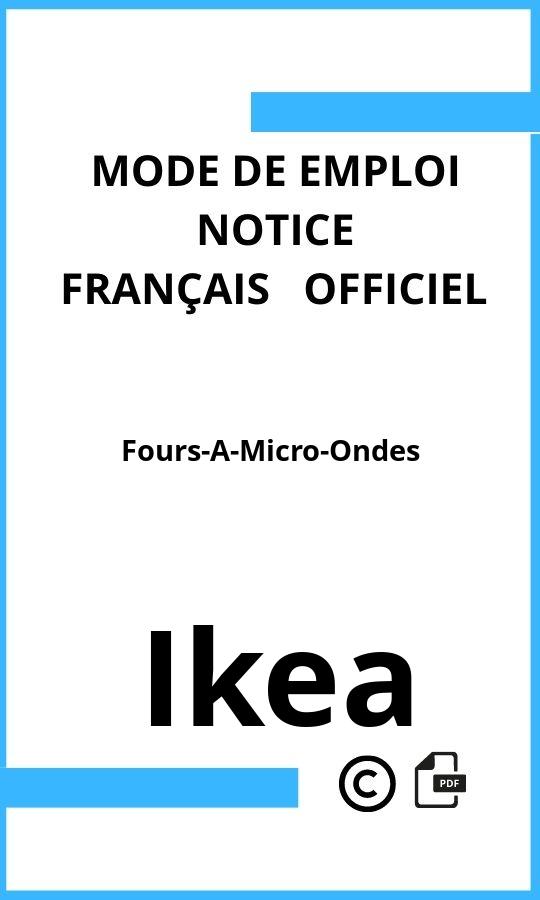 Ikea Fours-A-Micro-Ondes Mode d'emploi Français