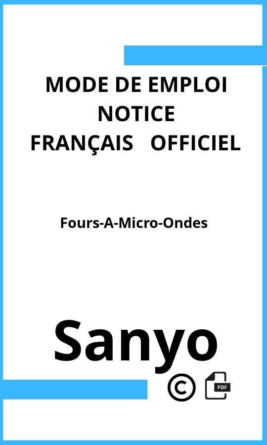 Mode d'emploi four Fours-A-Micro-Ondes Sanyo Français