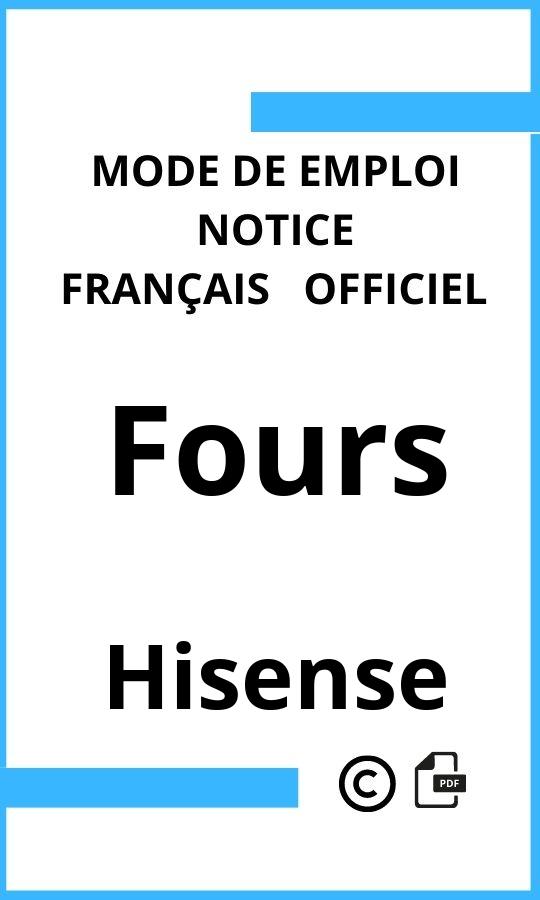 Fours Hisense Mode d'emploi Français