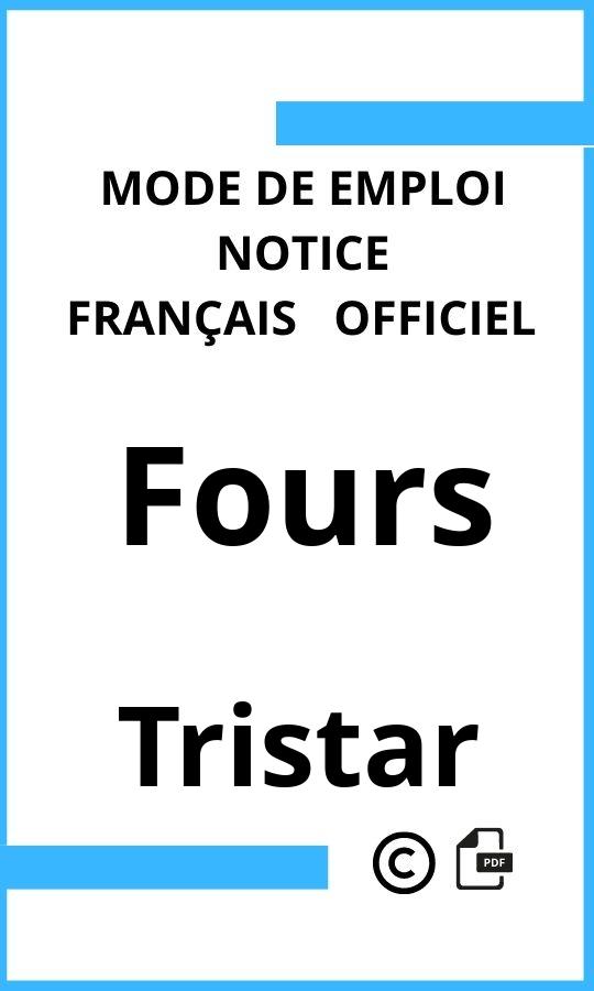 Tristar Fours Mode d'emploi Français