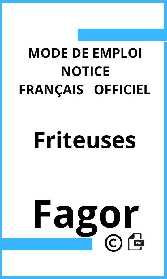 Mode d'emploi four Friteuses Fagor Français