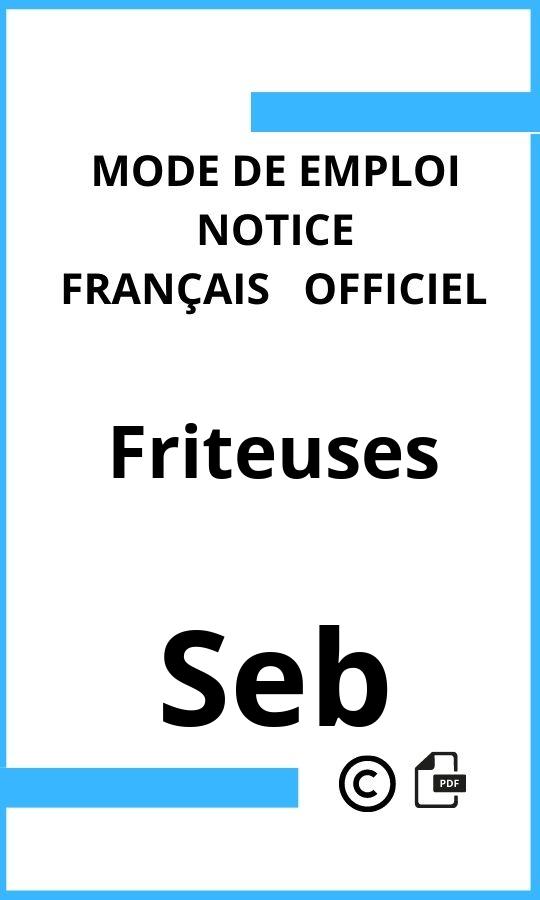 Mode d'emploi four Friteuses Seb Français