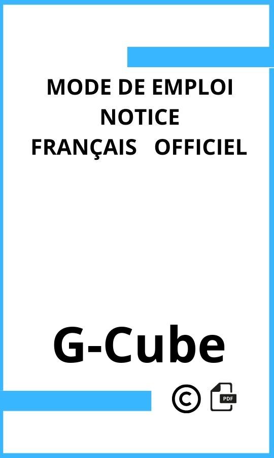 Mode d'emploi four G-Cube  Français