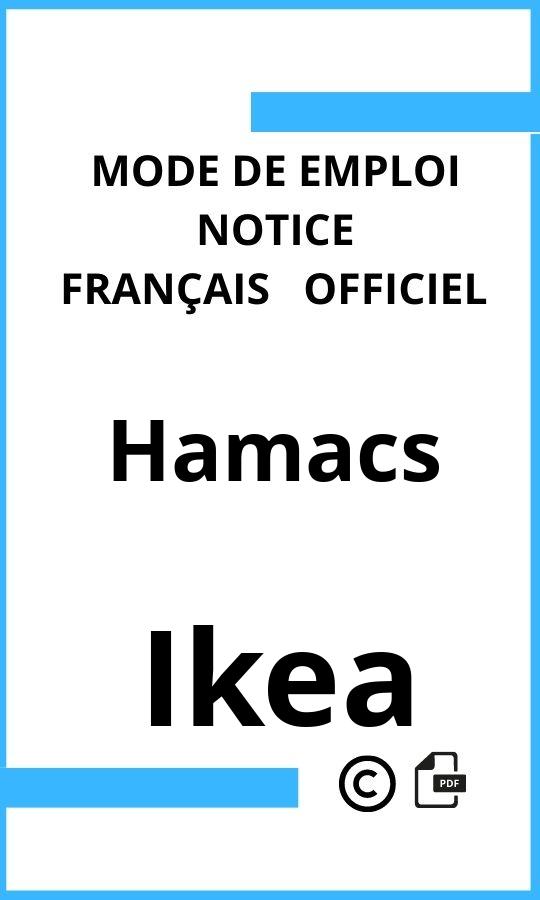 Hamacs Ikea Mode d'emploi Français