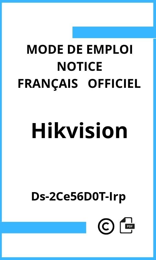 Mode d'emploi four Hikvision Ds-2Ce56D0T-Irp Français