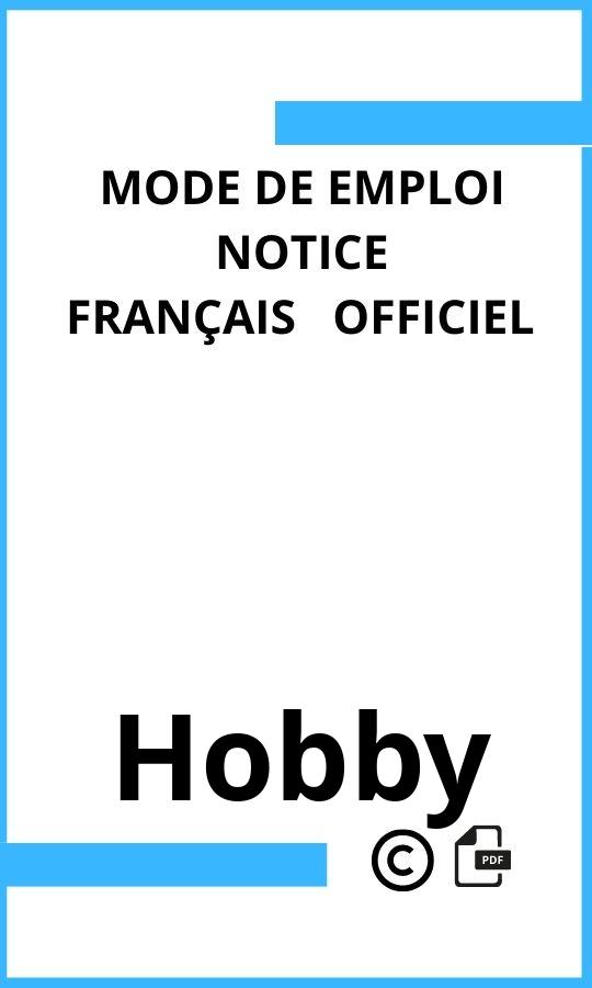 Mode d'emploi four Hobby  Français