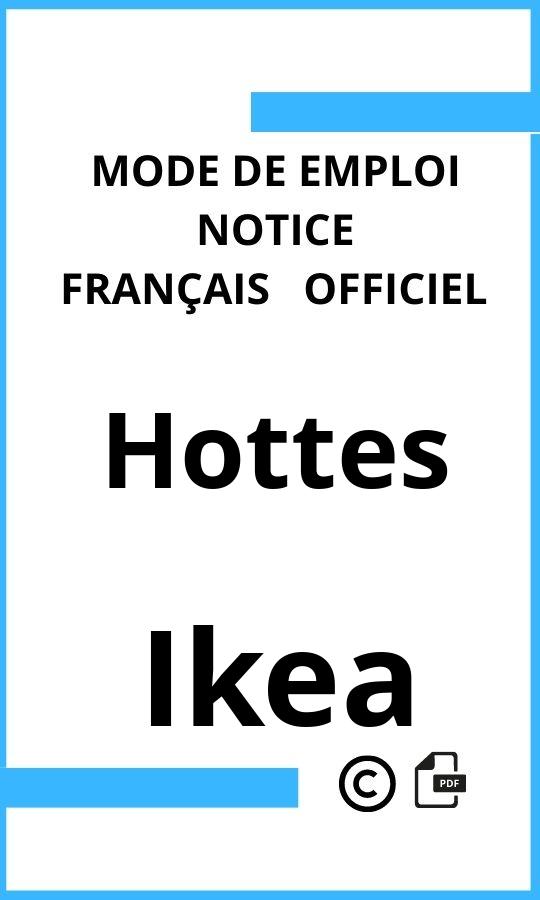 Mode d'emploi four Ikea Hottes Français