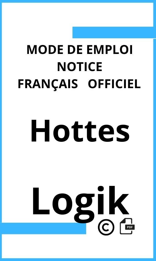 Hottes Logik Mode d'emploi Français