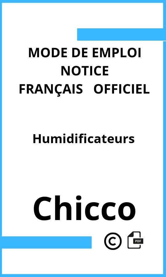 Mode d'emploi four Humidificateurs Chicco Français