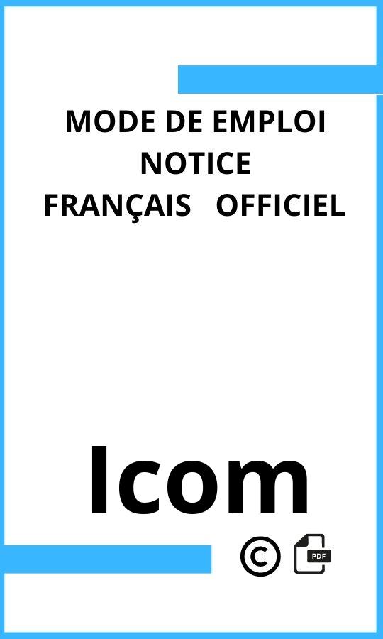 Mode d'emploi four Icom  Français