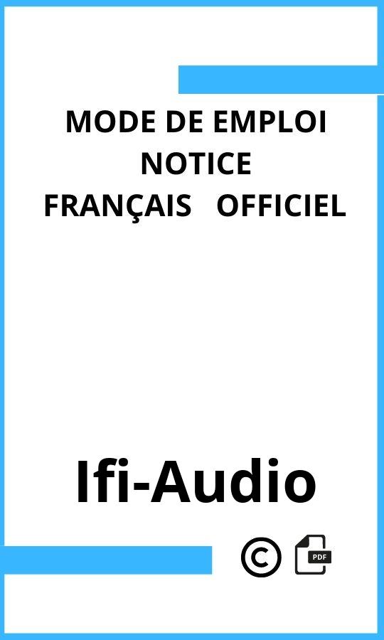 Mode d'emploi four Ifi-Audio  Français