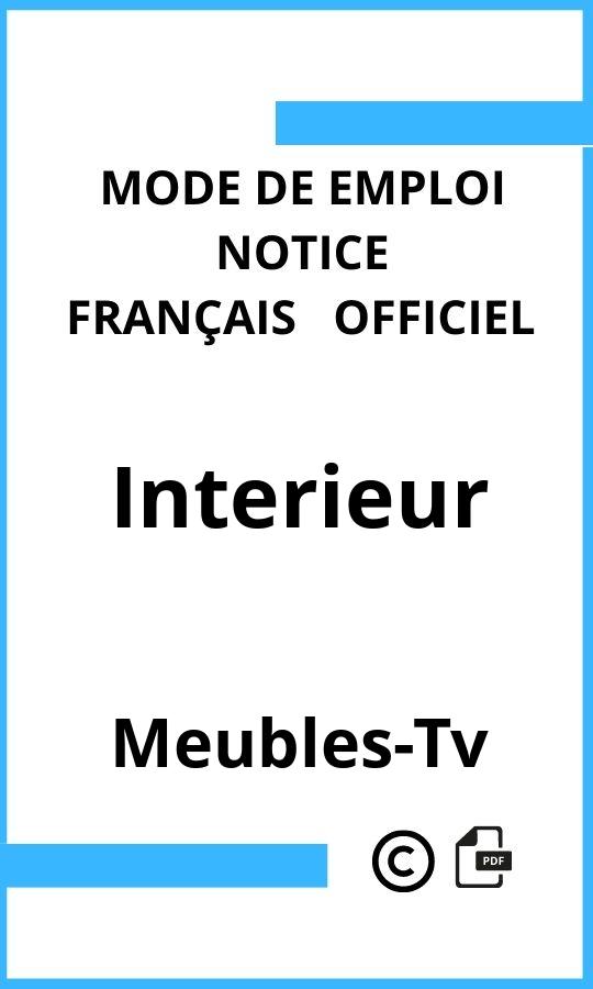 Mode d'emploi four Meubles-Tv Interieur Français