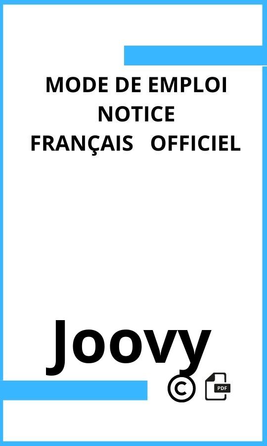 Mode d'emploi four Joovy  Français