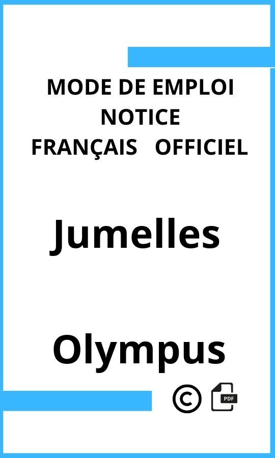 Mode d'emploi four Olympus Jumelles Français