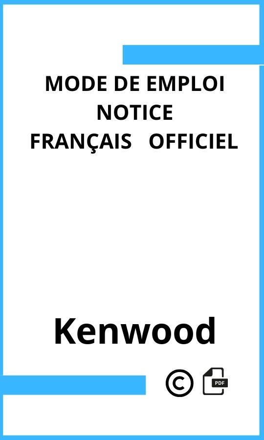  Kenwood Mode d'emploi Français