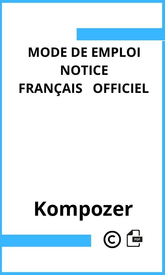  Kompozer Mode d'emploi Français