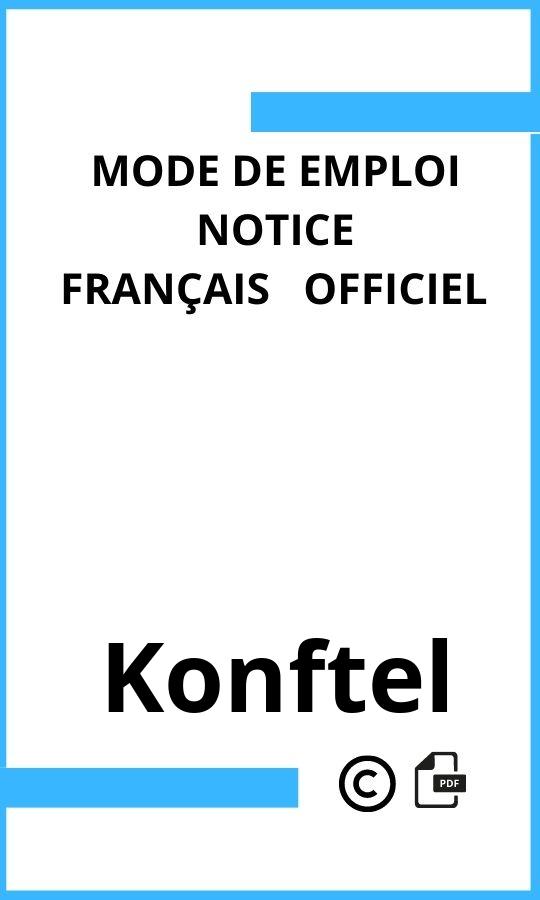 Mode d'emploi four  Konftel Français