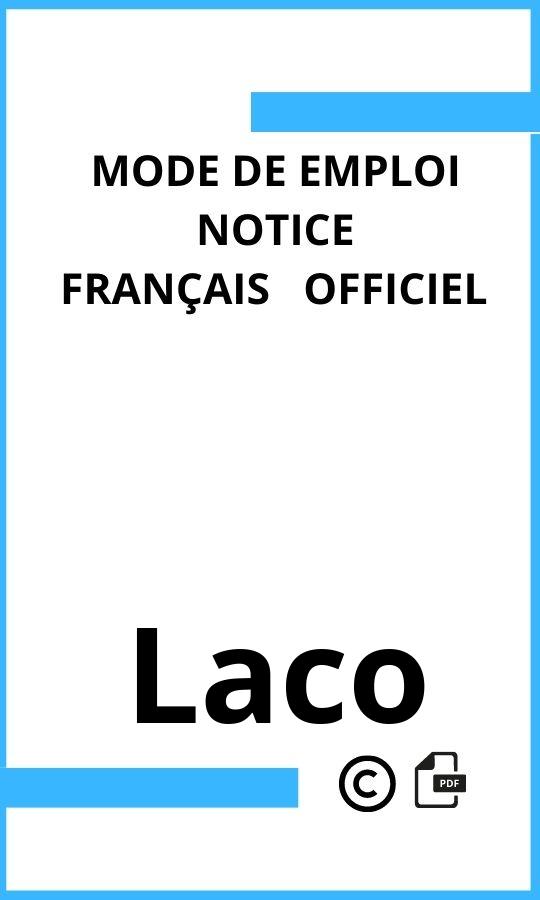 Mode d'emploi four Laco  Français