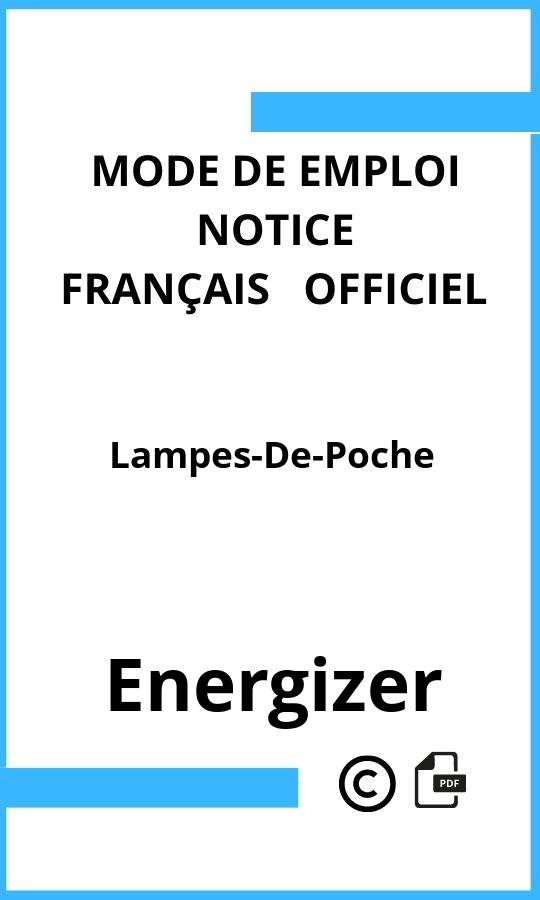 Energizer Lampes-De-Poche Mode d'emploi Français