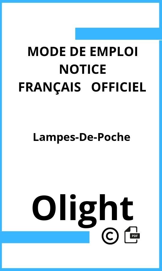 Mode d'emploi four Olight Lampes-De-Poche Français