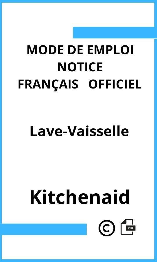 Kitchenaid Lave-Vaisselle Mode d'emploi Français