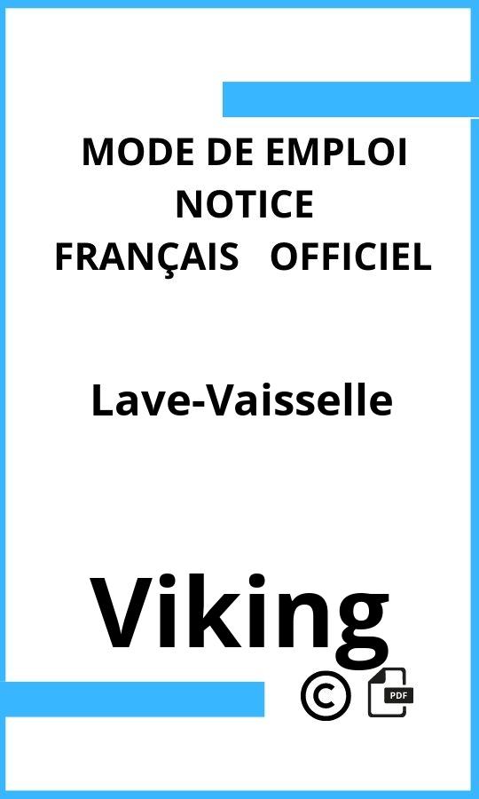 Mode d'emploi four Viking Lave-Vaisselle Français