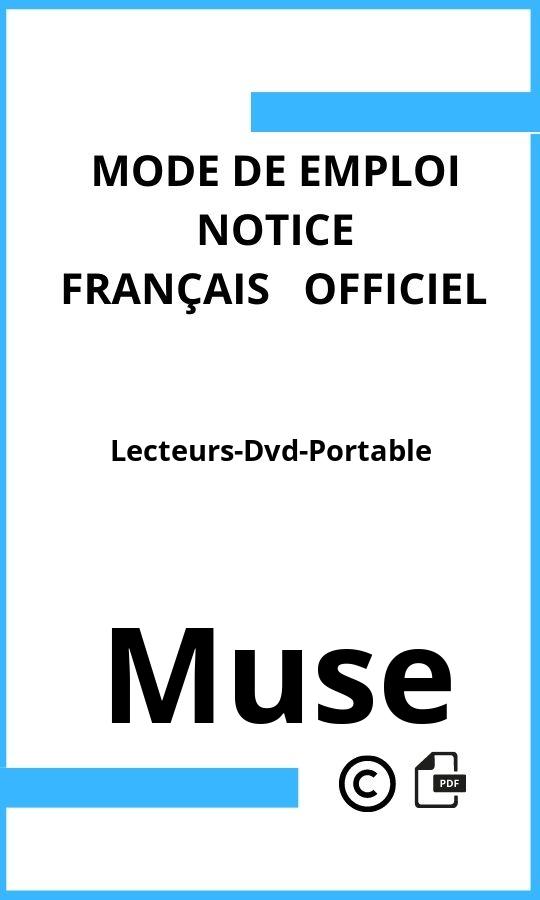 Mode d'emploi four Lecteurs-Dvd-Portable Muse Français