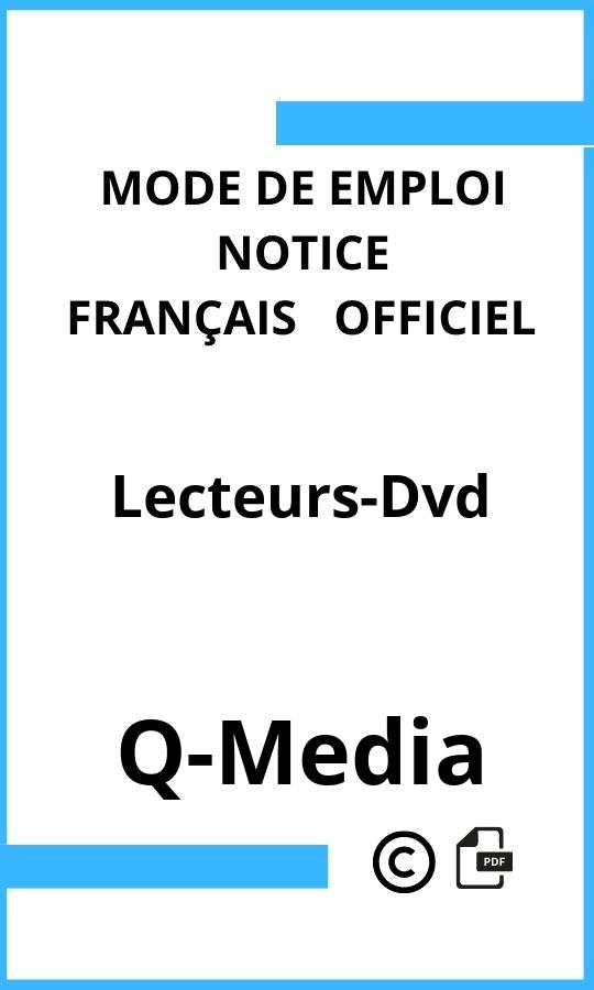 Q-Media Lecteurs-Dvd Mode d'emploi Français