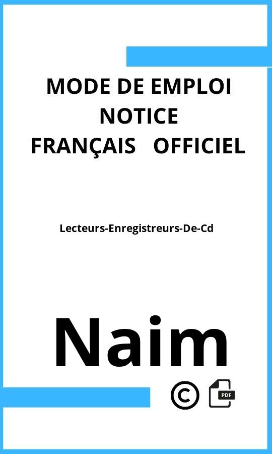 Mode d'emploi four Lecteurs-Enregistreurs-De-Cd Naim Français