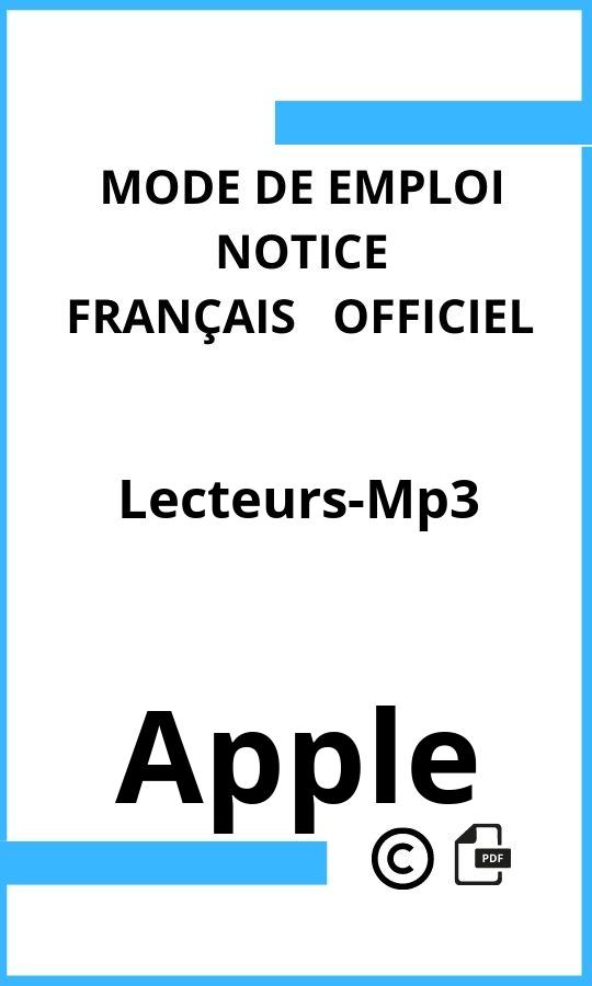 Mode d'emploi four Apple Lecteurs-Mp3 Français