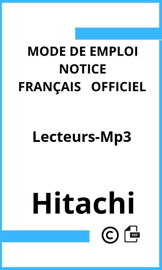 Hitachi Lecteurs-Mp3 Mode d'emploi Français