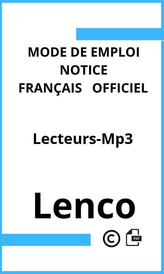 Mode d'emploi four Lecteurs-Mp3 Lenco Français