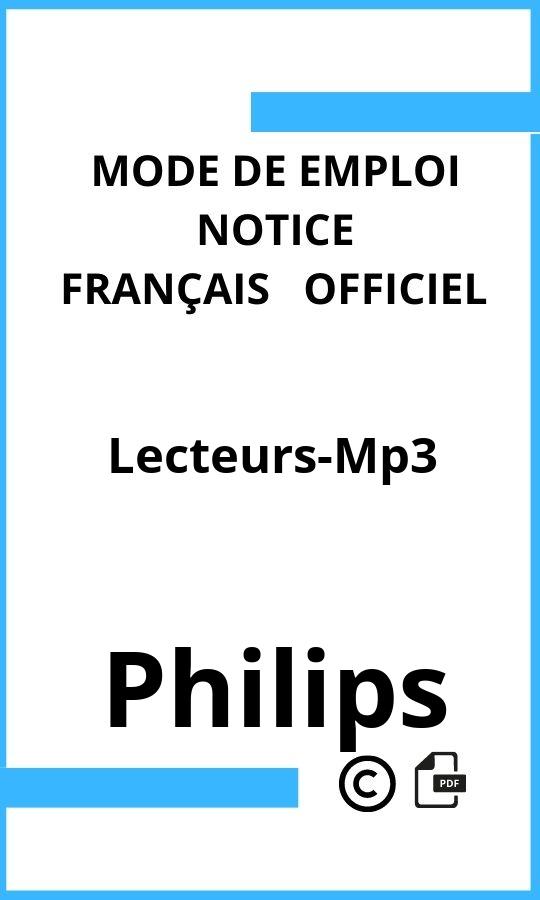 Mode d'emploi four Philips Lecteurs-Mp3 Français