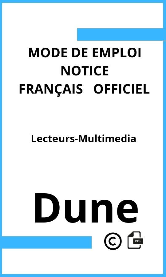 Lecteurs-Multimedia Dune Mode d'emploi Français