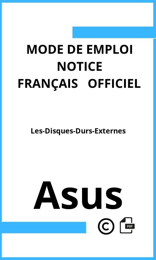 Les-Disques-Durs-Externes Asus Mode d'emploi Français